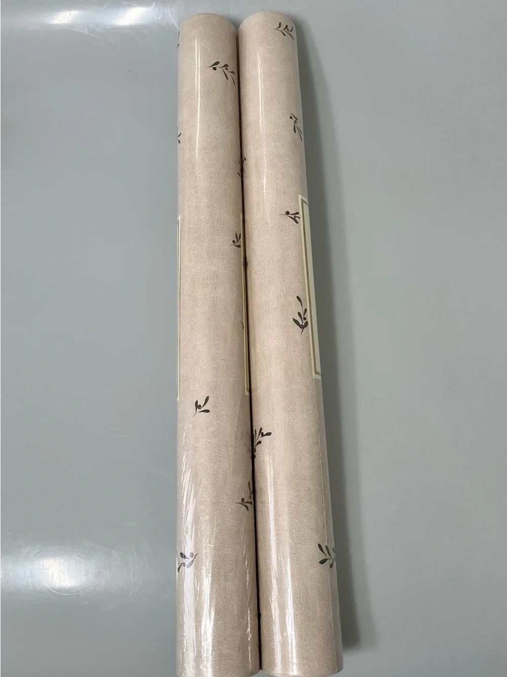 York Wallcoverings PV5382 Prepasted Solid Vinyl Wallpaper 2 Rolls Discontinued
